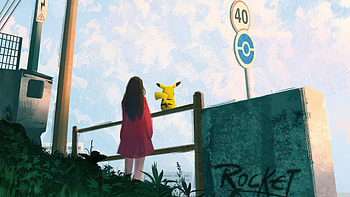 Girl And Pikachu Moment, girl, pikachu, anime, artwork, art, digital-art, artist HD wallpaper