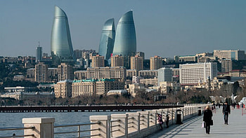 Baku's 33 , Captivating cityscapes, Architectural marvels, Vibrant landscapes HD wallpaper