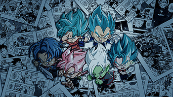 Dragon Ball Super Saiyan Blue, dragon-ball-super, anime, artist, artwork, digital-art HD wallpaper