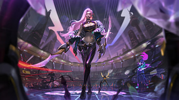 Kda Katarina League Of Legends , katarina-league-of-legends, league-of-legends, games, fantasy-girls HD wallpaper