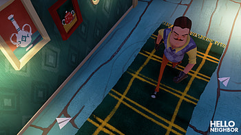 Hello Neighbor – Intense Video Game Scene, video game HD wallpaper