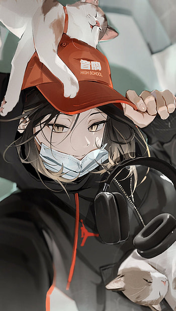 Anime girl, eye, automotive_design HD phone wallpaper