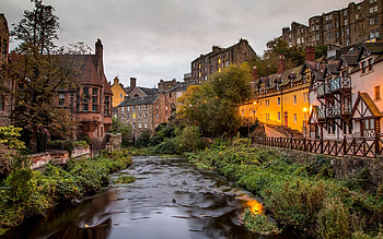 Water of Leith, Edinburgh (Scotland) HD wallpaper