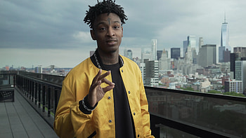 21 Savage, Saint Laurent mens show, Vogue fashion feature, Stepping into the spotlight HD wallpaper
