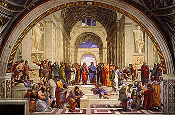 Plato, The School of Athens, Top HD wallpaper