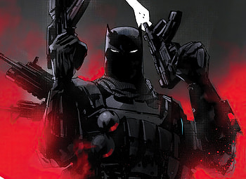 Dark, batman with guns, superhero, 2020 HD wallpaper
