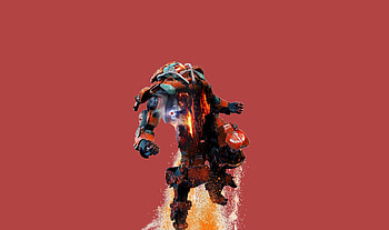 Red armor suit, Anthem, 2019 game HD wallpaper