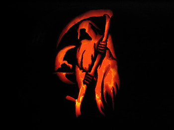 Reaper, fantasy, evil, grim, dark HD wallpaper