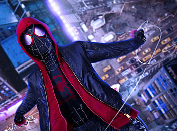 SpiderMan Into The Spider Verse Movie Cosplay, spiderman-into-the-spider-verse, 2018-movies, movies, spiderman, animated-movies, artwork, artist, deviantart, cosplay HD wallpaper