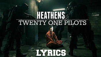 Twenty One Pilots - Heathens (Lyrics Video) HD wallpaper