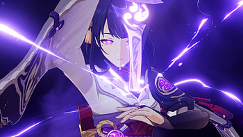 Honkai Star Rail Acheron, video game, Genshin Impact, Baal Raiden Shogun (Genshin Impact) HD wallpaper