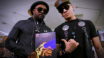 The Black Eyed Peas, Comic book shopping, Taboo interview, Music enthusiasm HD wallpaper
