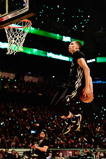 2016 NBA Slam Dunk Contest, Zach LaVine HD phone wallpaper