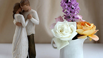 Weeding Couple, weeding-couple, love, heart HD wallpaper