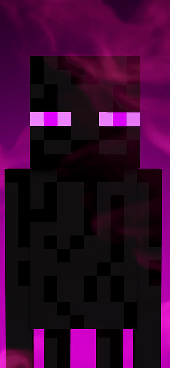 Enderman Glow: Epic Minecraft , video game, Minecraft HD phone wallpaper
