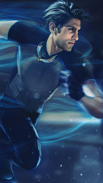 Pietro Maximoff, Quicksilver , Marvel background, High quality HD phone wallpaper