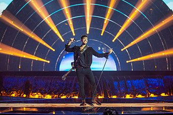 Stefan, Estonian Eurovision, Live day 7, Waterfall jump HD wallpaper
