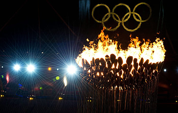 Olympic Cauldron, Olympic Flame HD wallpaper