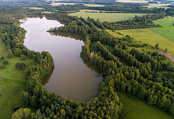 Beautiful , Estonia nature, The pond beautiful HD wallpaper