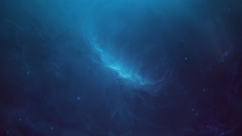 Blue Glow Stars Space Galaxy Sky Space HD wallpaper
