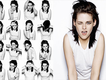 Kristen Stewart winking, stewart, winking, actress, kristen HD wallpaper