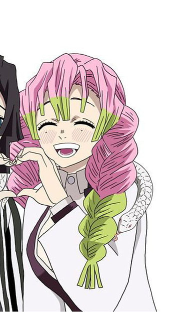 Mitsuri <33, girl HD phone wallpaper