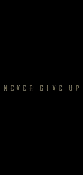 Never give up, magenta, midnight HD phone wallpaper