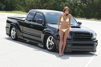 babe and truck, sexy, heels, legs, babes HD wallpaper