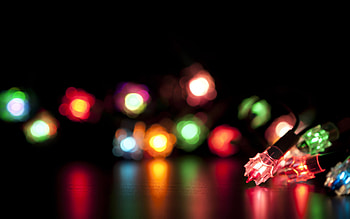 Christmas Lights, Festive decorations, Twinkling ambiance, Holiday spirit HD wallpaper