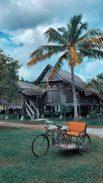 Kunang Kunang Heritage, Langkawi, House illustration, Village house design HD phone wallpaper