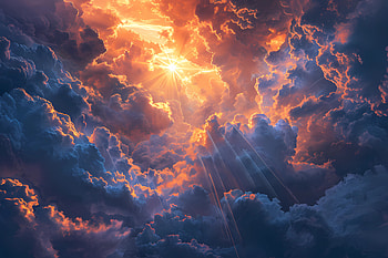 epic fantastic cloud scenery, AI Art, sky, cloud, storm HD wallpaper