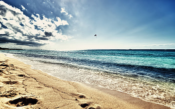 Landscape, Sea, Beach HD wallpaper