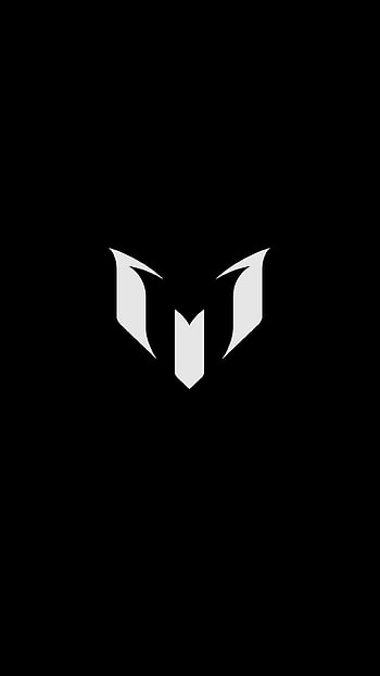 Messi Logos, Black Messi HD phone wallpaper
