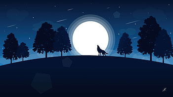Wolf Vector Illustration, wolf, vector, illustration, artist, artwork, digital-art HD wallpaper