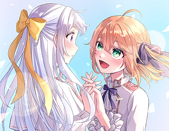 Anisphia Wynn Palettia & Euphilia Magenta, Euphilia Magenta, Anisphia Wynn Palettia, Anime, The Magical Revolution of the Reincarnated Princess and the Genius Young Lady HD wallpaper