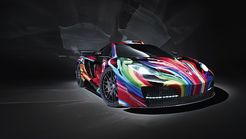 Colorful, Hamann Memor, sports car HD wallpaper