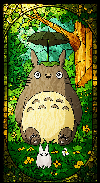 My Neighbor Totoro: Enchanting , My Neighbor Totoro, Totoro (My Neighbor Totoro), Studio Ghibli, animation, fantasy HD phone wallpaper