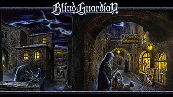 Blind Guardian, guardian, art, band, heavy, music, logo, metal, dragon, blind HD wallpaper