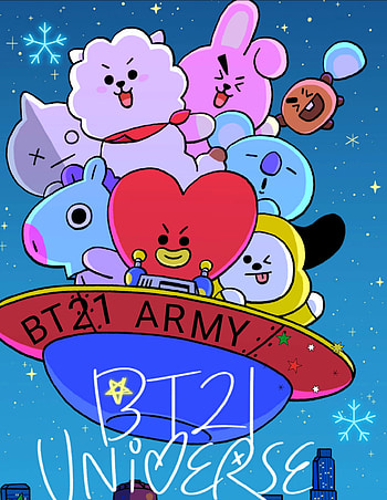 BT21 ARMY, BTS HD phone wallpaper
