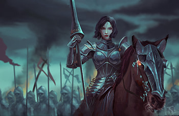 Warrior Women, Women, fantasy, Warrior, war HD wallpaper