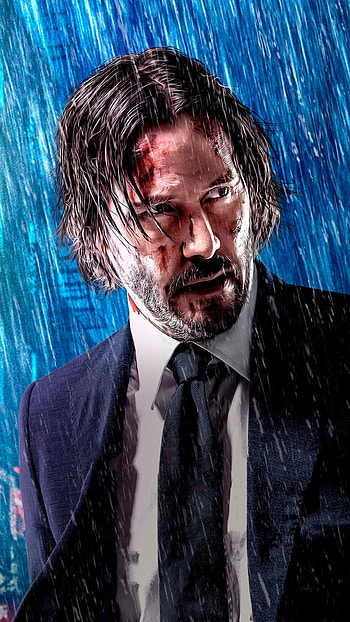 John Wick, ultra high definition HD phone wallpaper