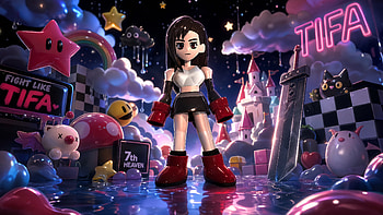 Tifa Lockhart, Final Fantasy, Figurine HD wallpaper