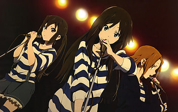 K-on, stage, cute, singers HD wallpaper
