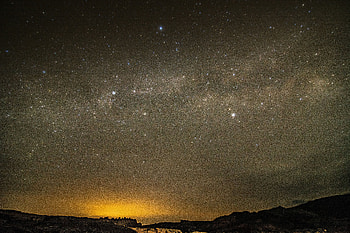 Universe, Stars, Night, Starry Sky, Milky Way HD wallpaper