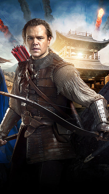 Matt Damon, Movies, The Great Wall, Sony Xperia HD phone wallpaper