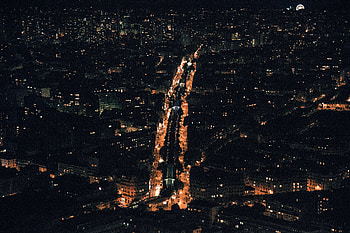 Cities, Night, Building, Night City HD wallpaper