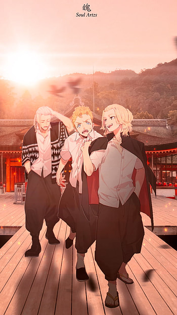 Tokyo Revengers, cloud, sky, mikey, tokyorevengers, animeboy, manjirosano, takemichi, draken, anime, anime HD phone wallpaper