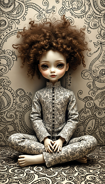Whimsical Doll for Your , fashion HD phone wallpaper