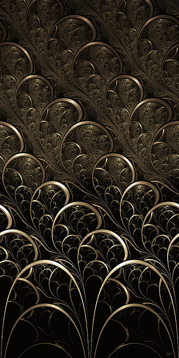 Abstract, Patterns, Fractal, Confused, Intricate, Curls HD phone wallpaper