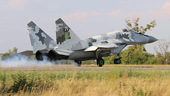 Military, Mikoyan Mig 29, Jet Fighter, Ukrainian Air Force, Jet Fighters HD wallpaper